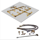 Original Brass Burner/Square Plate - CFB350